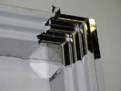 sheet metal installation